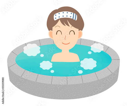 温泉　銭湯　お風呂　男性
