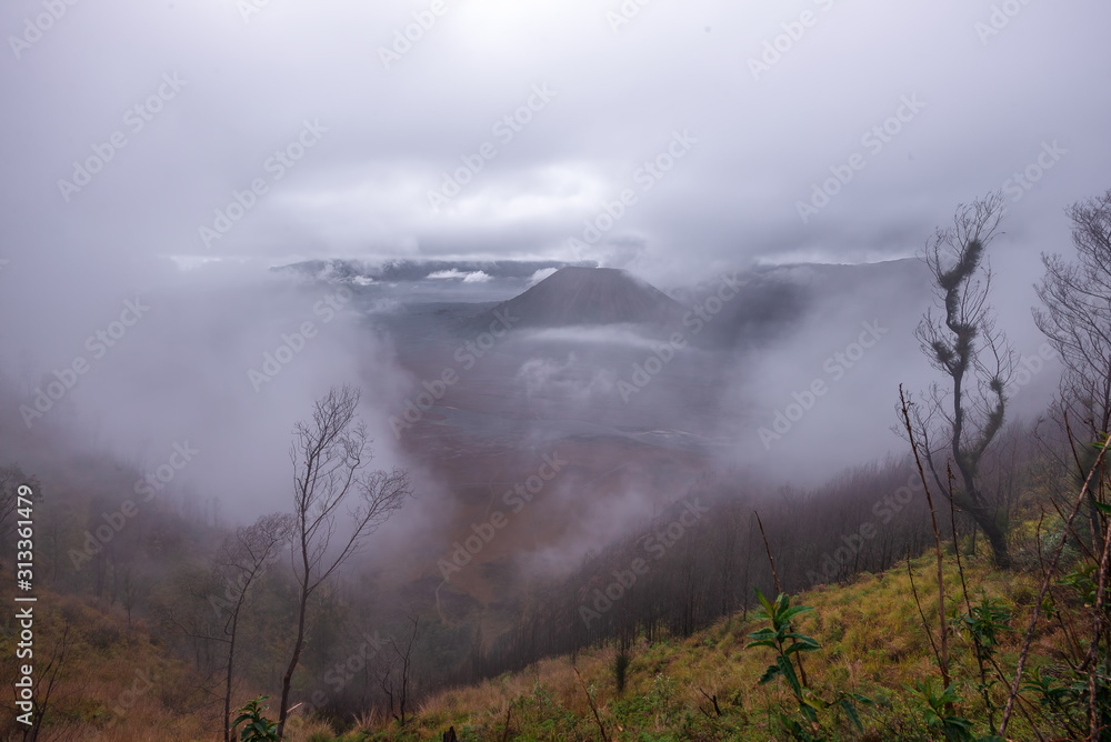 Nice Panorama Photos at Bromo  Java Indonesia