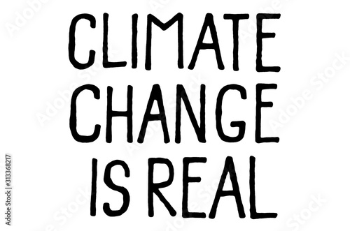 Fotografie Climate change is real