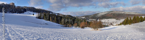 Panorama - Stacja narciarska Słowtwiny -  wieża widokowa