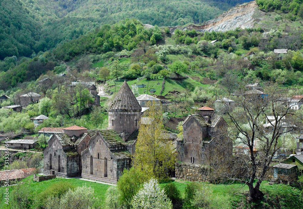 Goshavank Monastery (13th century; 20 km eastward from Dilijan). Tavush Region, Armenia. Goshavank Monastery (13th century; 20 km eastward from Dilijan). Tavush Region, Armenia.