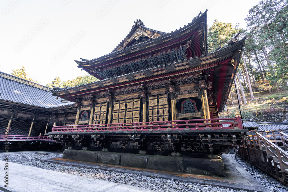 Taiyuin temple at Nikko, Tochigi Prefecture, Japan