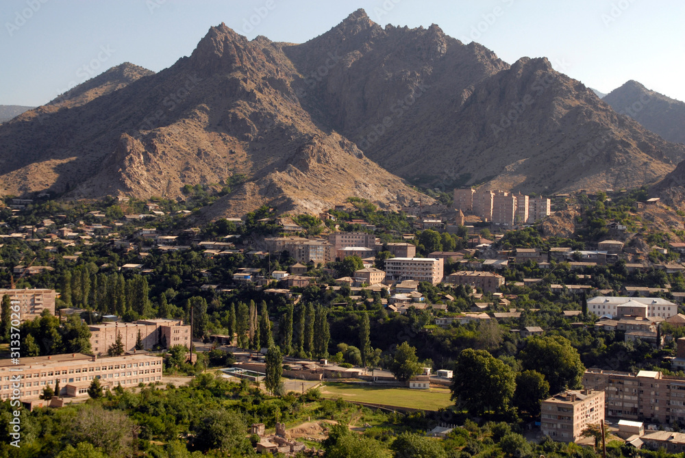 Obraz premium Meghri town. Syunik Region. Armenia.