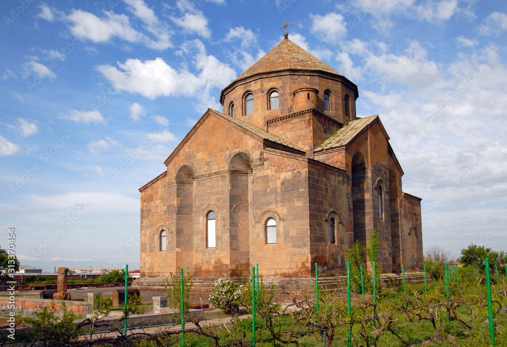 Surb Hripsime Church (7th century) is situated at the entry of Ejmiatsin town. Armavir Region, Armenia. Surb Hripsime Church (7th century) is situated at the entry of Ejmiatsin town. Armavir Region, Armenia.