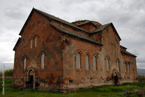 Talin Cathedral (7th century). Talin town, Aragatsotn Region, Armenia.