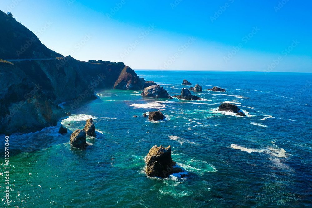 Pacific Ocean, California USA