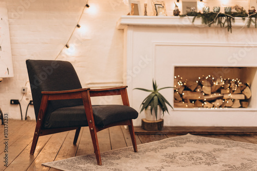  cozy place by the fireplace, ideas for a photo studio