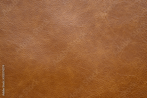 Brown leather texture . background © toptop28