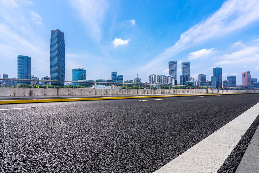 Fototapeta premium road in city