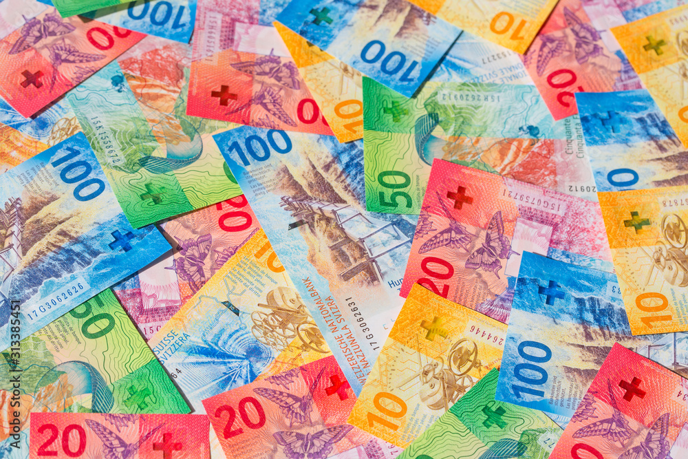 Swiss francs Swiss francs