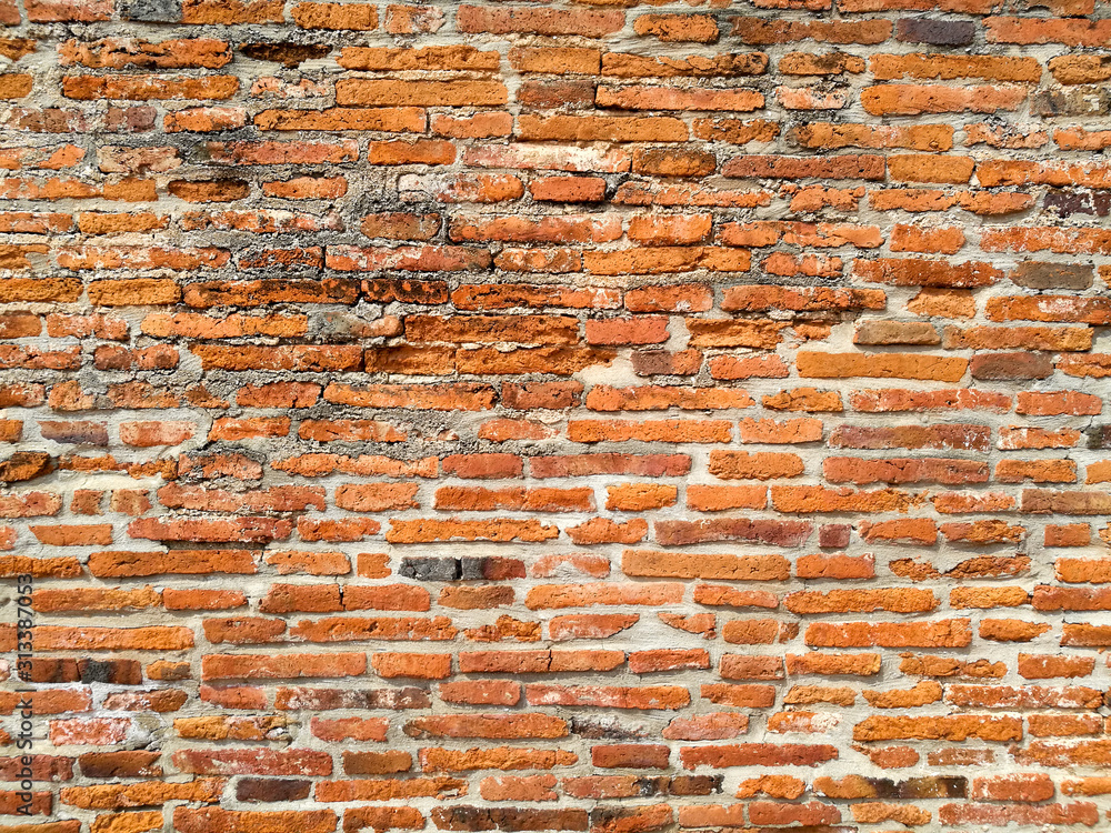 Naklejka premium Brick wall pattern