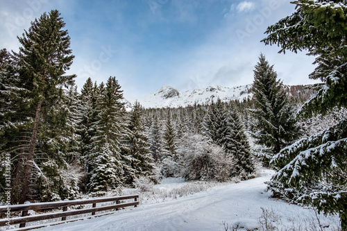 Early winter day at Sella Nevea photo