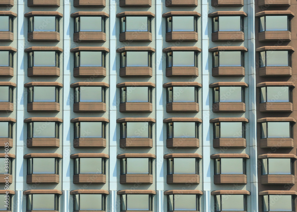 balcony and window of building in bangkok balcony and window of building in bangkok