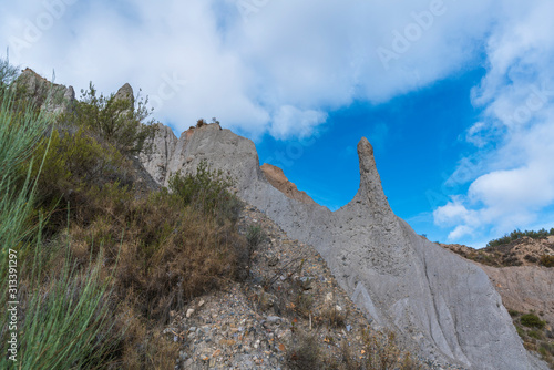 Bernal peak area in Yator (Spain) photo