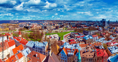 Old Tallinn panorama