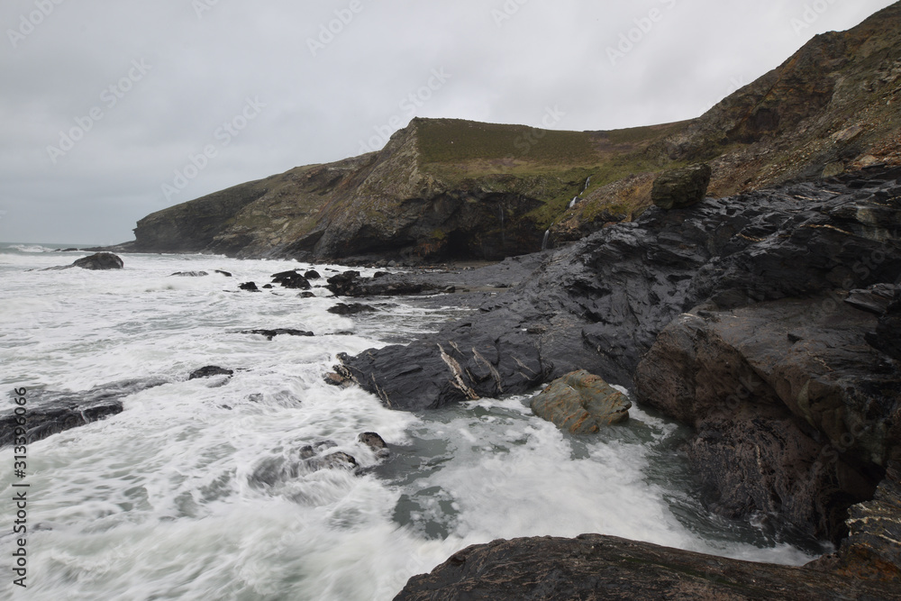 Obraz premium Tregardock Beach North Cornish Coast
