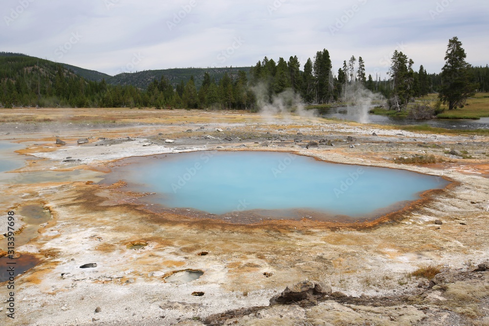 Black Sand Basin Area, Yellowstone National Park