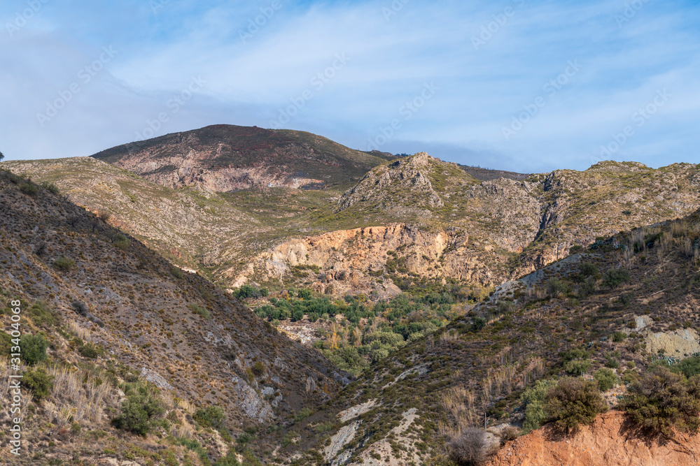 place of Montenegro in the Alpujarra (Spain)