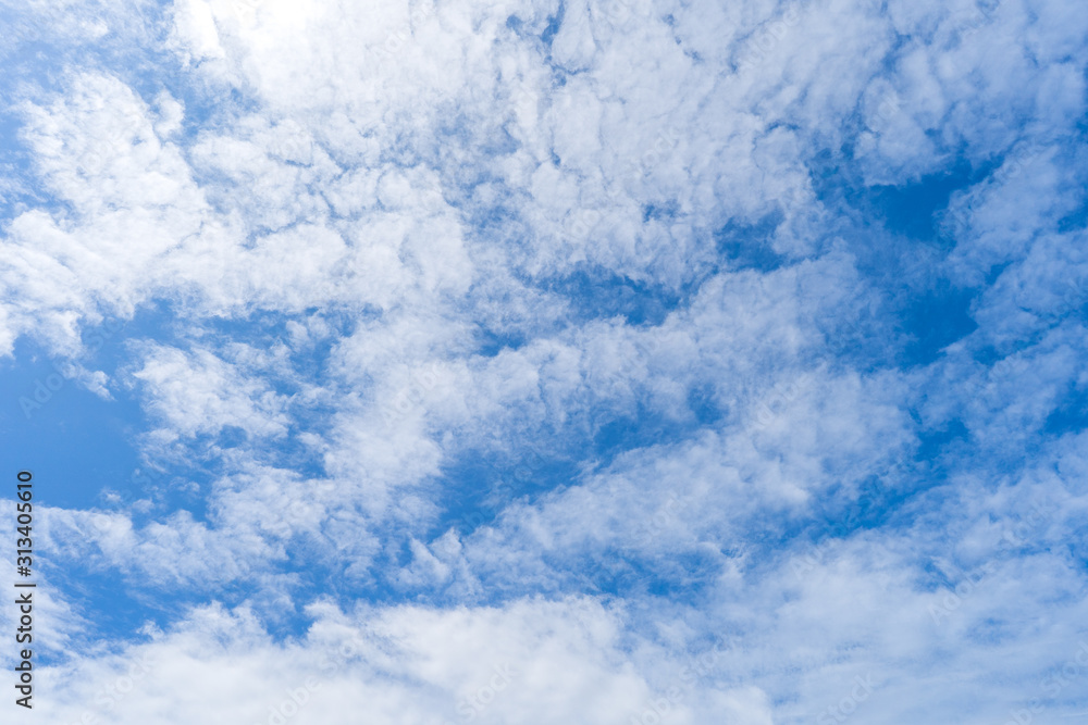 Tiny cloudy sky against the blue sky. Tiny cloudy sky against the blue sky.