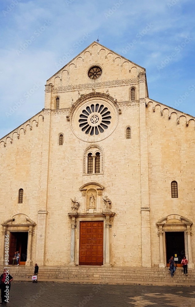 Apulia, Italy - wiew on old architecture church