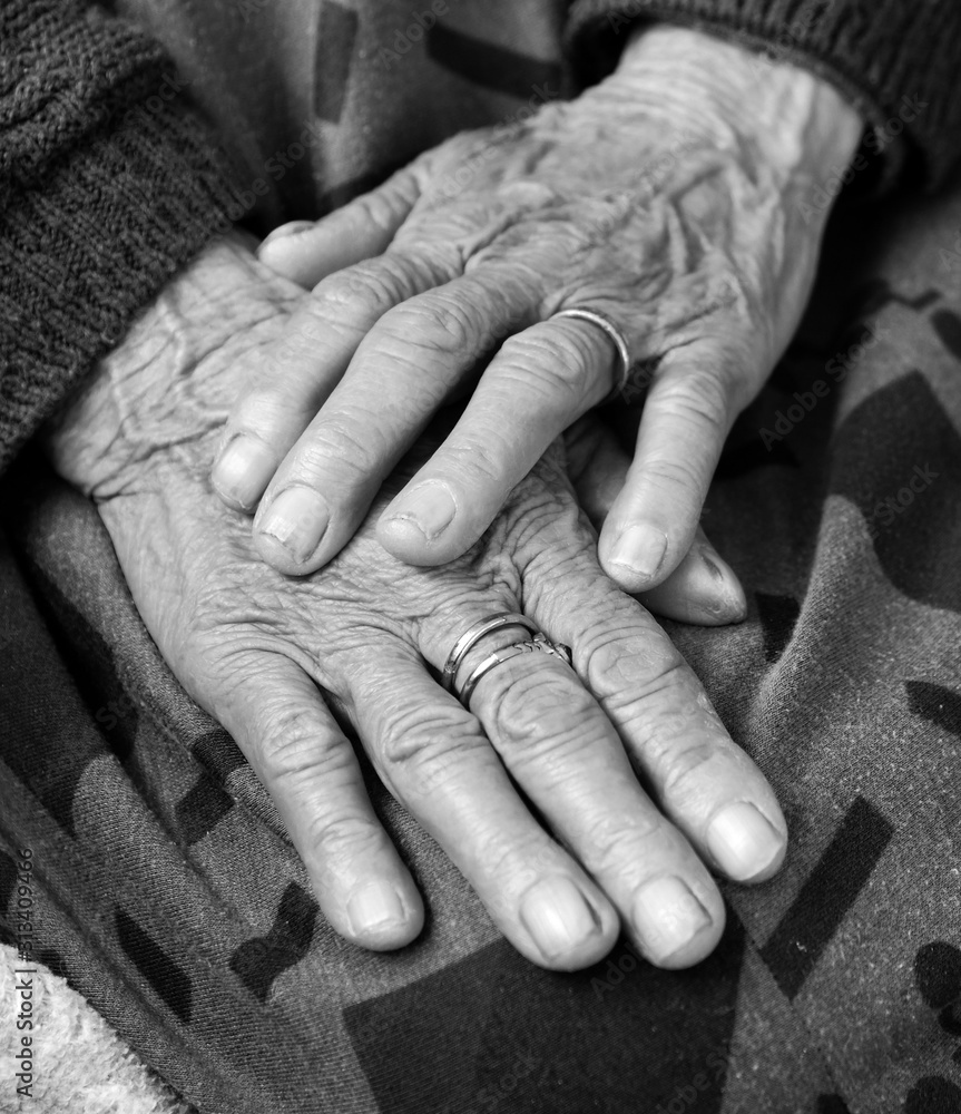 poor old man waiting for death, Stock Photo | Adobe Stock