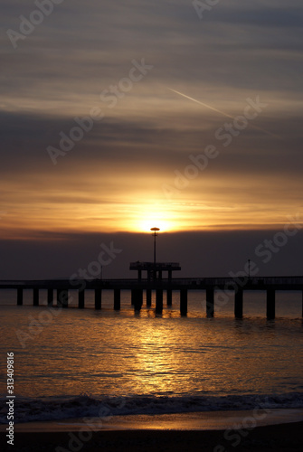 sunset on the pier © Stanimir