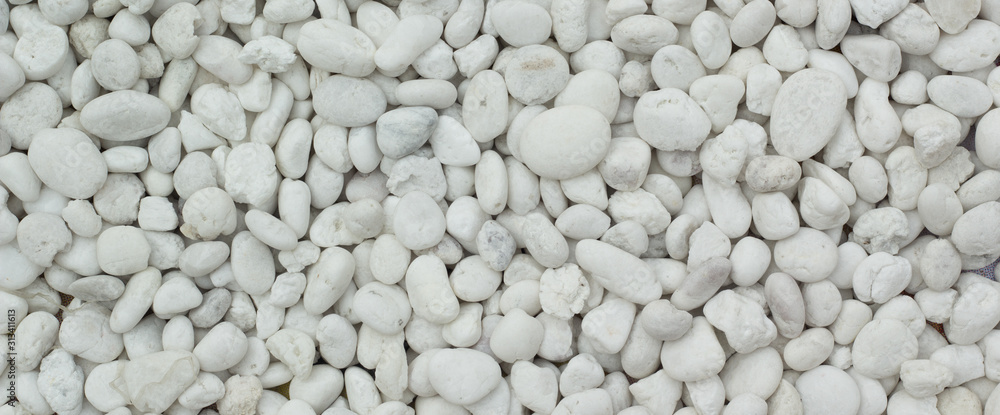 white pebbles stone texture background. white pebbles stone texture background.