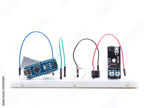 line tracking in protoboard