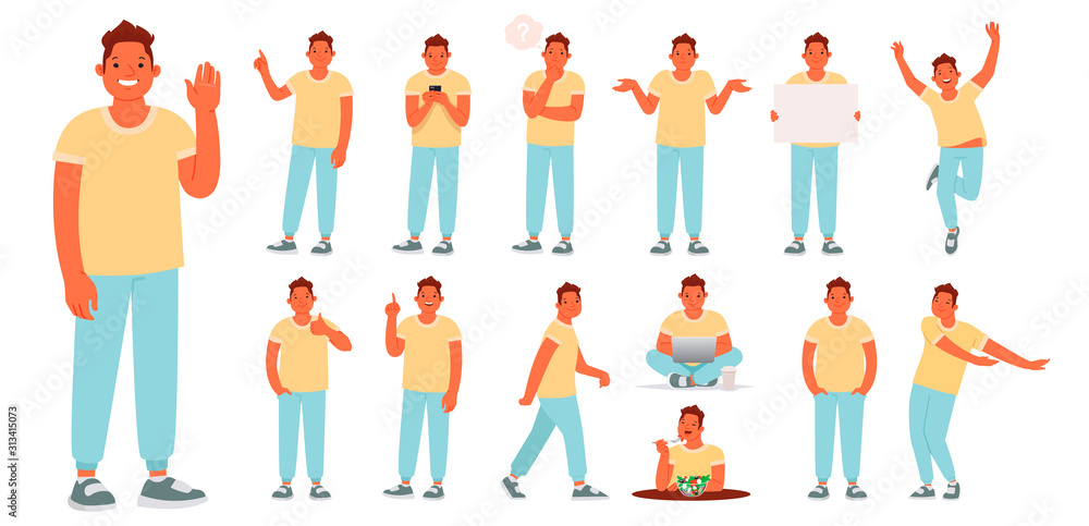 He is works или he works
