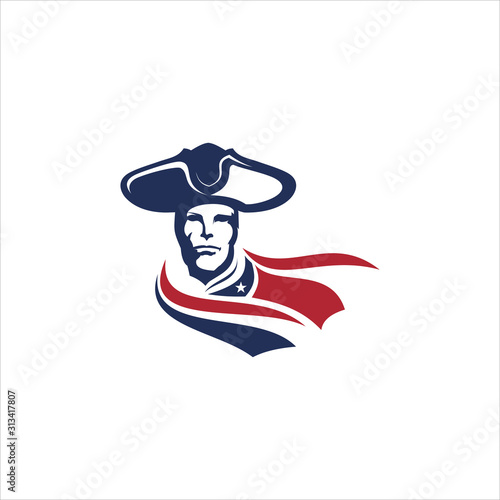 patriot logo design photo