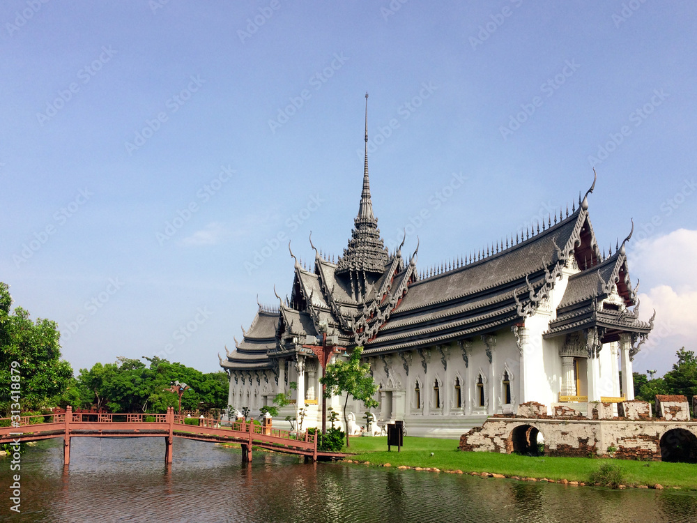 temple in thailand ancient city muangboran