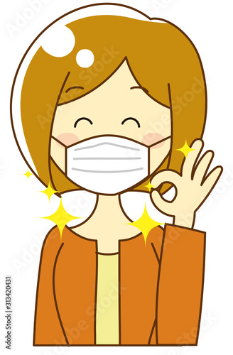 Hay fever woman