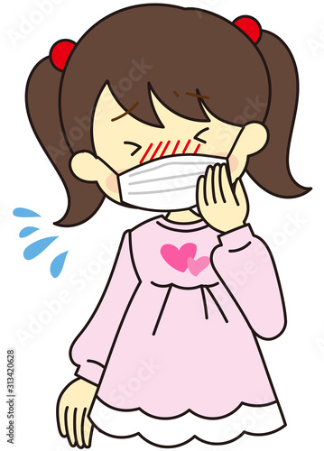 Hay fever girl