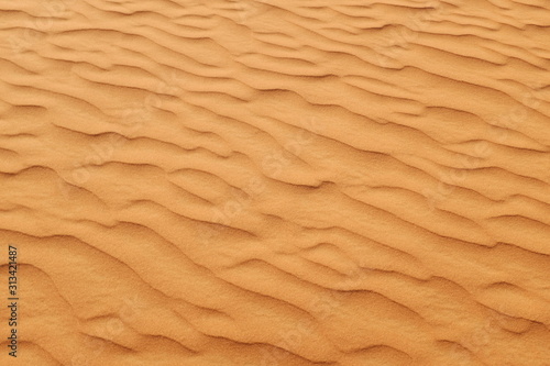 Desert sand wave patterns for a warm and summer background