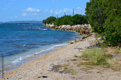 beach and sea