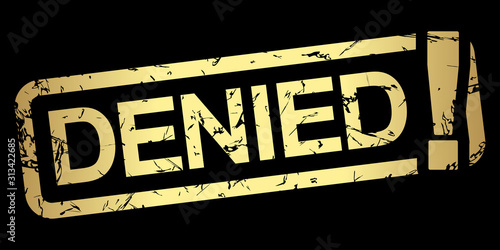 gold stamp DENIED!