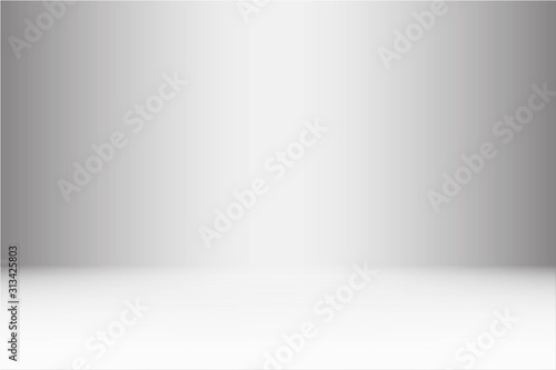 Wallpaper Mural Empty gray studio room Torontodigital.ca