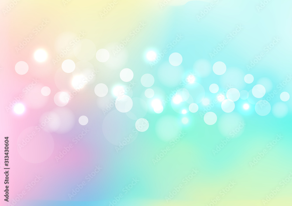 Abstract blurred lights bokeh on multicolor background. Abstract blurred lights bokeh on multicolor background.