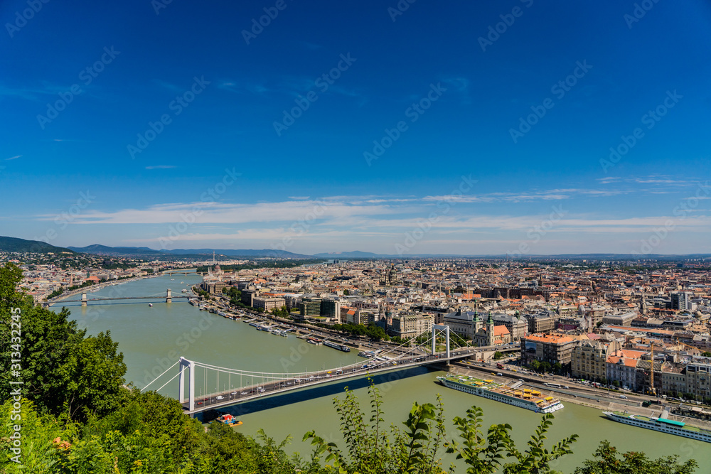 Budapest Hungary Skyline