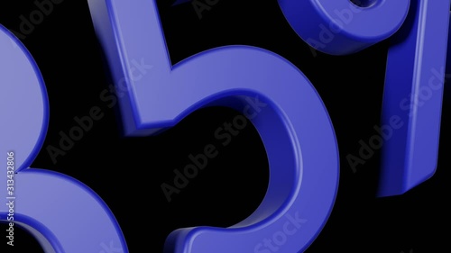 85 percent off text/word/letter/stamp run into with alpha channel