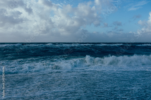 Meer und Wellen am Strand