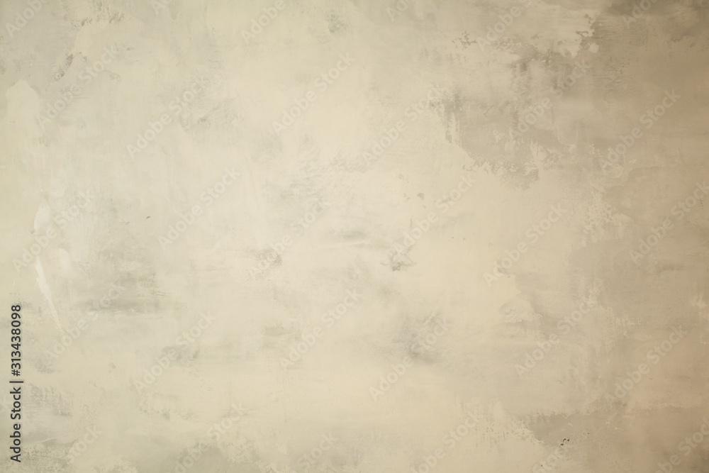 Beige grunge concrete wall texture background create from plaster cement material