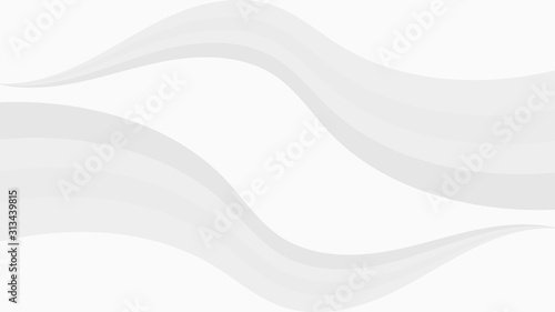 White background with wave line design. Vector illustration. eps 10
