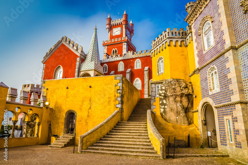 The Pena National Palace - Sintra, Lisbon,Portugal