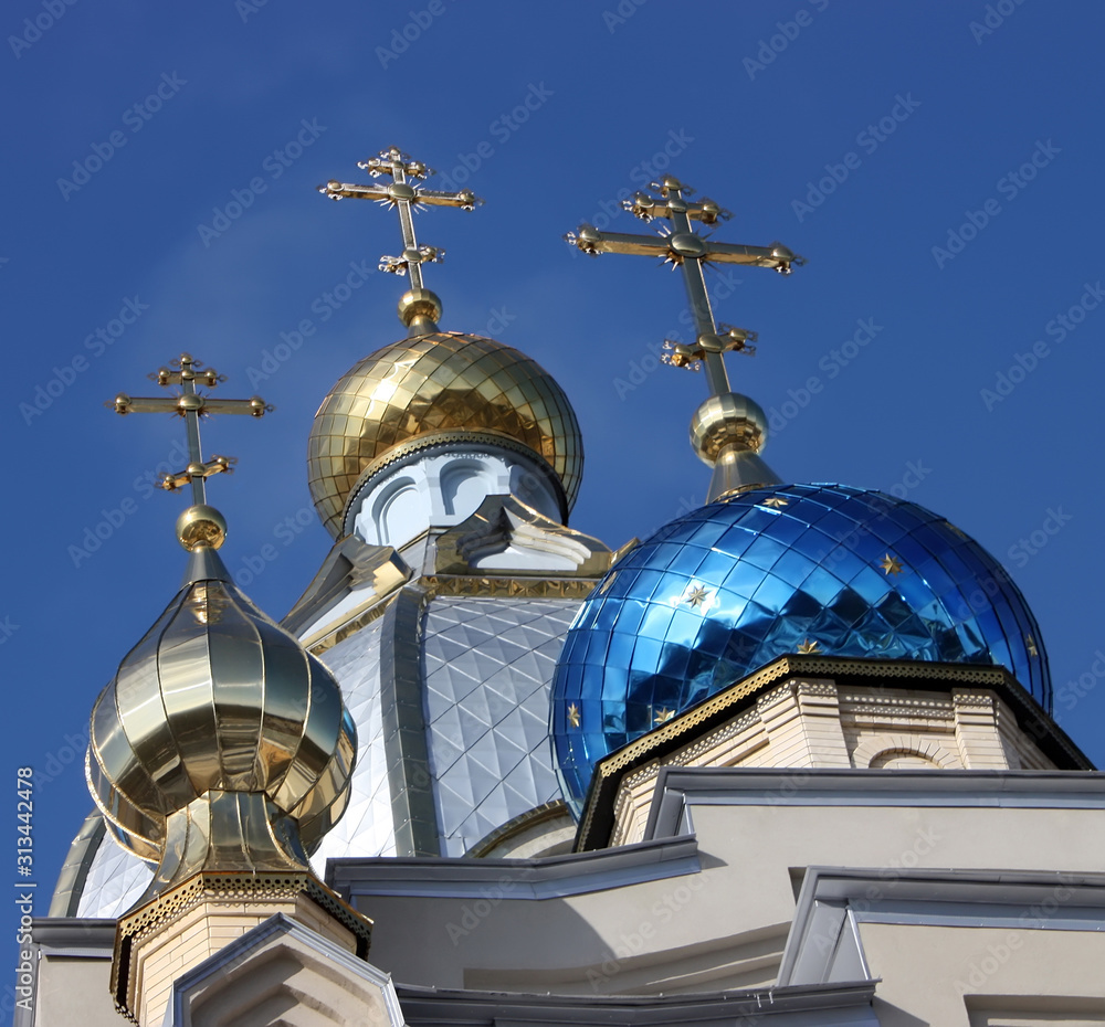 Russian church  in Yessentuki,Northern Caucasus,Russia.