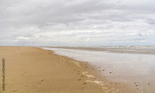 beach scenery at Spiekeroog