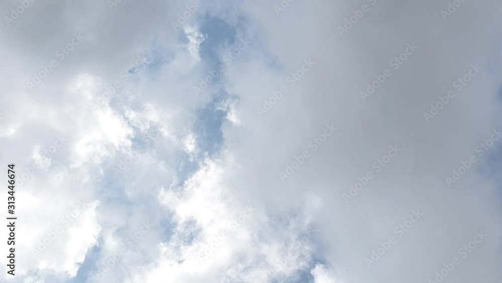 sky-lapse of monsoon passing clouds in blue sky, Time-lapse clouds. sky-lapse of monsoon passing clouds in blue sky, Time-lapse clouds.