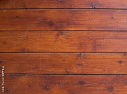 Wood-paneled wall photo