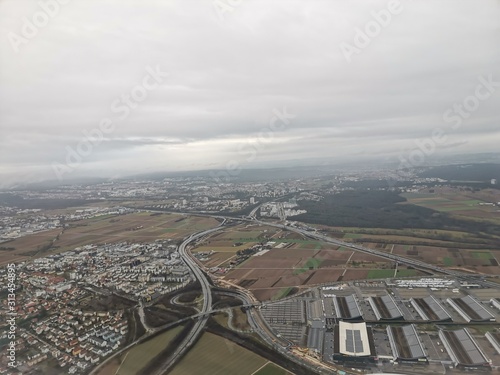 Stuttgart, Germany Aerial photo of Stuttgart airport (STR) in Germany photo