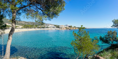Playa de Palma Nova beach and Magalluf beach